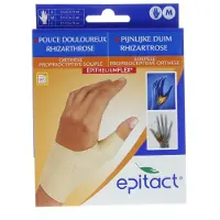 Epitact Soepele Duimorthese Pijnlijke Duim - Rhizartrose Links Medium 1 St Verband(en)