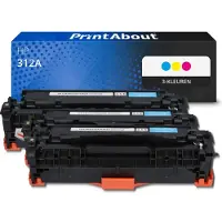 PrintAbout Huismerk HP 312A (CF440AM) Toner 3-kleuren Multipack