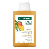 Klorane Al Mango Voedende Shampoo voor Droog Haar 200 ml