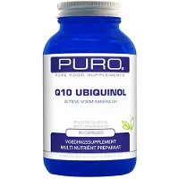 Puro Food Supplements Q10 Ubiquinol Kaneka (90 capsules)