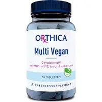 Orthica Multi Vegan - Multivitaminen - 60 tabletten