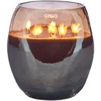 Onno Collection Muse Cape Champagne Scented Candle 8x20cm Geurkaars - 1stuks