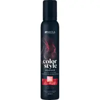 Indola Semi-permanent hair colour Color Style Mousse Red