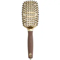 Olivia Garden Flex Boar Bristles Gold&Brown Borstel - 1stuks