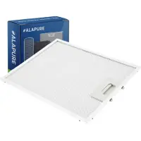 Alapure metalen filter, geschikt voor Zanussi 4055468278, afmetingen 298x238 mm