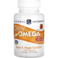 Nordic Naturals - Dagelijkse Omega voor Kinderen, Natuurlijke Fruitsmaak - 30 Zachte Capsules