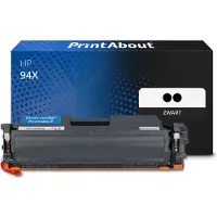 PrintAbout Huismerk HP 94X (CF294X) Toner Zwart Hoge capaciteit