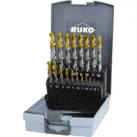 RUKO Borenset Doosje 19 Onderdelen