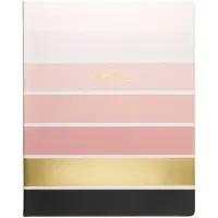 ECCOLO notitieboek - Light Ombre Stripe - lijn - ca.20x25cm - EC-D506R