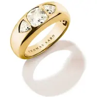 Thomas Sabo - TR2525-414-14-50 - Ring - Dames - 925 Zilver - Bold Elegance - Ringmaat 50