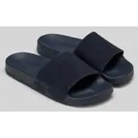 Marc O'Polo Badslippers met labelreliëf