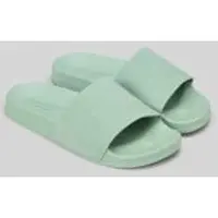 Marc O'Polo Badslippers met labelreliëf
