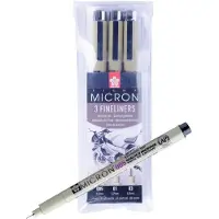 Sakura Pigma Micron Fineliner 3-set (1)