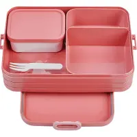 Mepal Bento Lunchbox large - Broodtrommel - 8 boterhammen - Vivid mauve