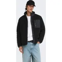 Only & Sons Fleece jas 'ONSTYRO' zwart