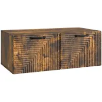 vidaXL Wandmontage TV-kast Gerookt eiken 78,5 x 41 x 30 cm