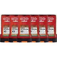L'Oréal Paris Men Expert Barber Club Shower Gel - Zuivert, hydrateert & reinigt op milde wijze - 250ml - x6