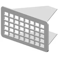 RenoFix Rvs Renovatierooster 5 X 10,5 Cm
