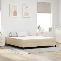Prolenta Maison Exclusive - Bedmatras met kussen, saliegroen, 180 x 200 cm, stof