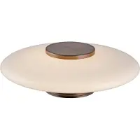Paul Neuhaus Wandlampe , Vitrum, dimbare, Roestbruin, Woonkamer, Glas, Modern