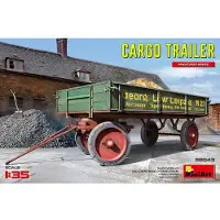 Mini art Modelbouwpakket Militaire voertuigen - 38043 German Cargo Trailer Plastic - 1:35 - Modelbouw