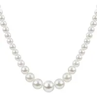 Yehwang Goudlief Honey parel ketting -20mm - Roestvrij staal - Verkleurt niet - Goudlief.nl