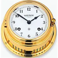 Wempe - CW310010 - Glazen horloge - 150 mm - Messing - Arabische cijfers - BREMEN II
