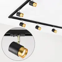 LumenXL Modern 1-fase railsysteem van 3 meter met Lexi spots - spots op rail