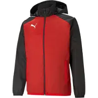 Puma Sportjas 'TeamLiga' zwart / wit
