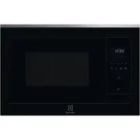 Electrolux LMS4253TBX Inbouw grill-magnetron, 25 liter, 900 watt, zwart