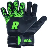 Real Subliem Keepershandschoenen Kinderen - Fluo Groen / Zwart | Maat: 4
