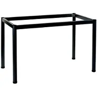 Stema NY-A057 - Bureau- of Tafelonderstel - Ronde Poten - 176x76 cm - Zwart