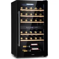 Klarstein Barossa 29 Duo wijnkoelkast 29 flessen 80 liter 2 zones toetsbediening