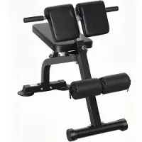 SPORTNOW Roman Chair-Metaal, PE-96,6L x 68B x 69-110H cm-Zwart
