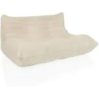 Hjh LIVING Zitzak / vloerbank SITZOLO 2 Cord stof beige