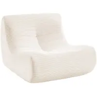 Sweeek Fauteuils corduroy Sokol 1 zitplaats Crème