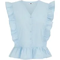 We fashion Blouse lichtblauw