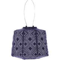 Lumiz Lampion Mosaic Paars D 20 H 14 Cm