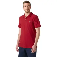 Helly Hansen Hudson Short Sleeve Polo Rood XL Man