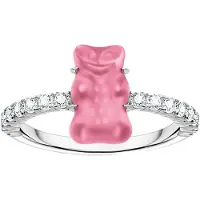 Thomas Sabo - TR2459-052-9-54 - Ring - 925 zilver - Dames - Goldbär roze - Ringmaat 54
