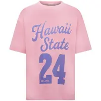 Cars T-shirt roze Meisjes Katoen Ronde hals Printopdruk - maat 128