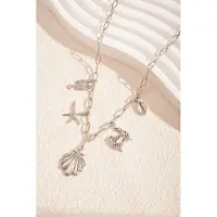 Yehwang Ketting - Ocean Breeze - Zilverkleurig - Summervibes - Strand - Zee
