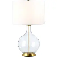 Elstead Lighting LED Tafellamp Orb | 1X E27 Max 60W | Aged Brass with White Shade