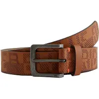 We fashion imitatieleren riem bruin Jongens Imitatieleer Effen - maat 75 cm