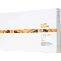 Milk shake milk_shake Moisture & More Hydrating Lotion Flesjes - Intensieve wekelijkse hydratatiebehandeling voor droog, uitgedroogd haar | Herstelt glans e