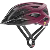 Uvex I-Vo 2 MIPS, fietshelm, rood/zwart