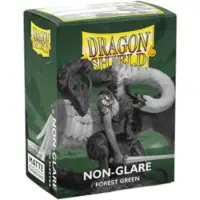 Dragon Shield - DS Non-Glare Matte Green Sleeves (100 sleeves)