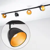 LumenXL Modern 1-fase railsysteem van 1,5 meter met Jacques spots - plafondlamp