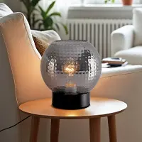 LumenXL Tafellamp met smoke glas - Inte