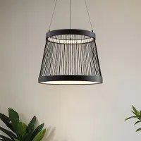 LumenXL Design hanglamp Kae, 3-staps dimbaar - zwart